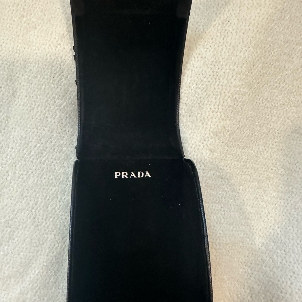 Prada Tortoiseshell Frame Sunglasses with Brown Gradient Lenses - Picture 9 of 10